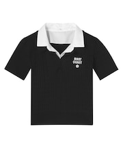 レイヤードポロ プルオーバー