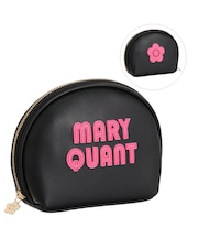 レトロロゴパッチ ラウンドポーチL