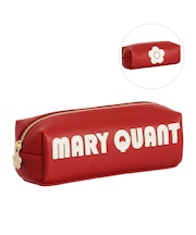 レトロロゴパッチ スクエアペンケース