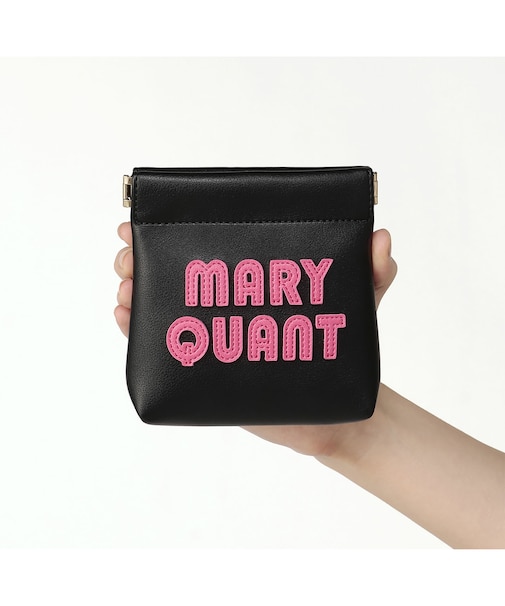 レトロロゴパッチ バネクチポーチ