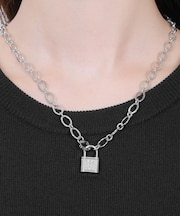 パドロック ネックレス