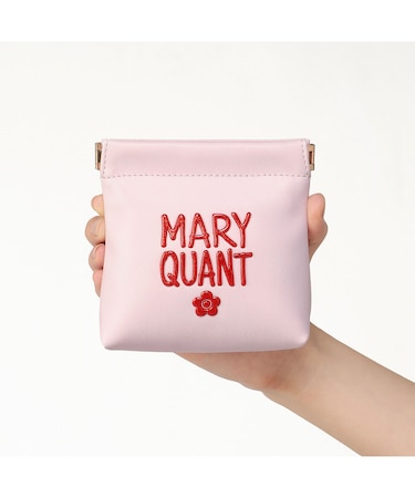 グリッターペイントロゴ バネクチポーチ