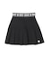 ロゴテーププリーツミニ スカート