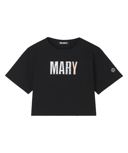 MARYアップリケロゴ Tシャツ｜マリークヮントの通販｜&mall（アンド