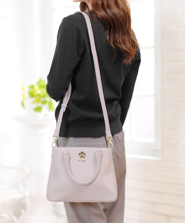 ターンロックデイジー 2WAYトート