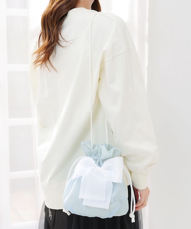 シアーリボンドロスト ショルダー