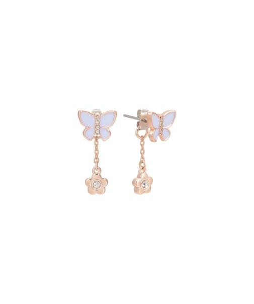 バタフライリボン ピアス