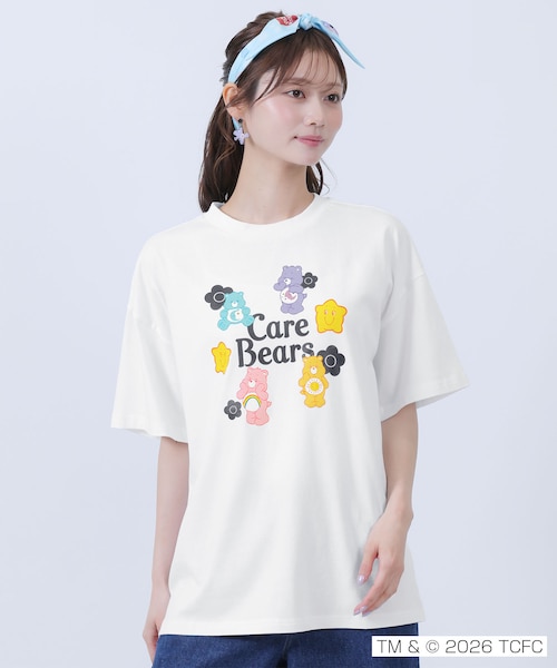 Care Bears(TM) ロゴビッグ Tシャツ｜マリークヮントの通販｜&mall