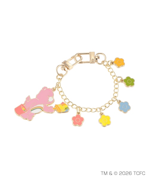 Care Bears(TM) カラフルデイジーメタル バッグチャーム