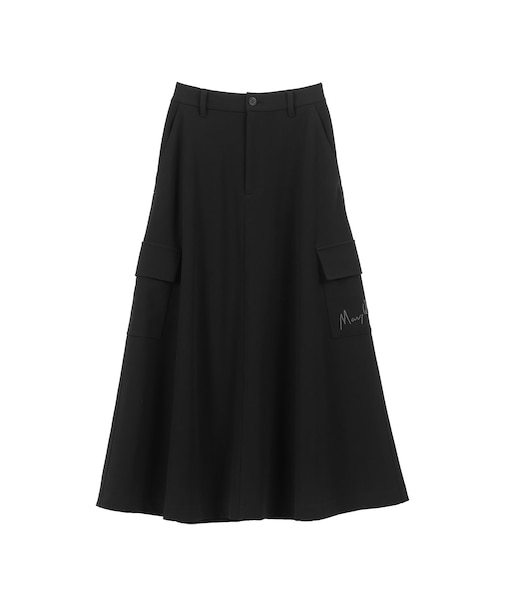 カットジョーゼット スカート