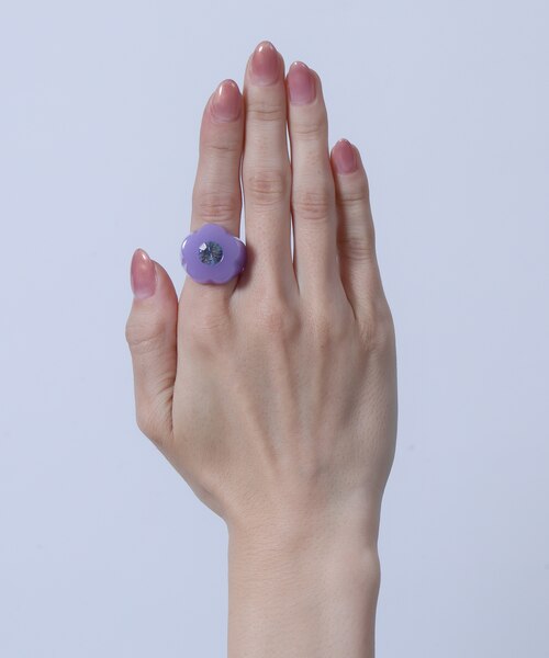 追加2》BASENOTES / ベースノート FLOWER RING｜スピックアンドスパン