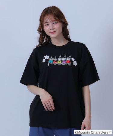 MOOMIN×MQリトルミイビッグ Tシャツ