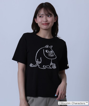 MOOMIN×MQニット プルオーバー