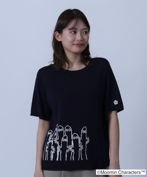 MOOMIN×MQニット プルオーバー