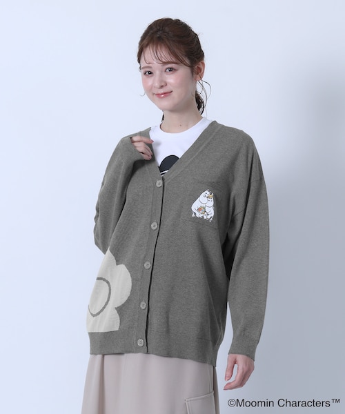 MOOMIN×MQ カーディガン｜マリークヮントの通販｜&mall（アンドモール