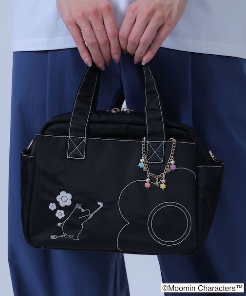 MOOMIN×MQナイロン 2WAYミニトート