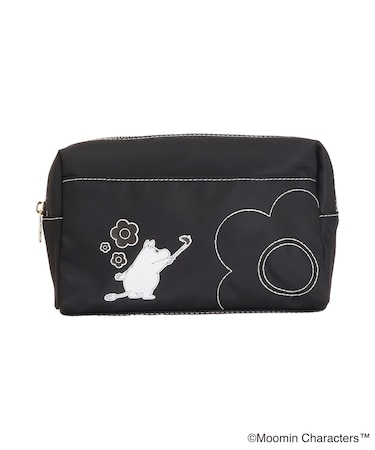 MOOMIN×MQナイロン スクエアポーチL