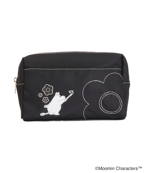 MOOMIN×MQナイロン スクエアポーチL