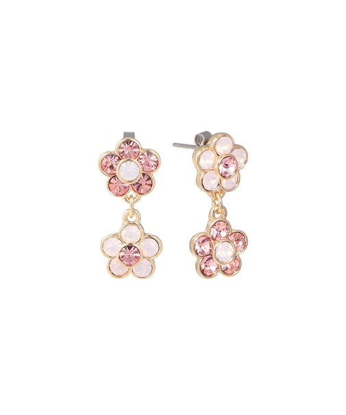 カラービジューデイジー ピアス
