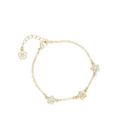 カラービジューデイジー ブレスレット