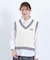 FILA × MARY QUANT ラインニット ベスト