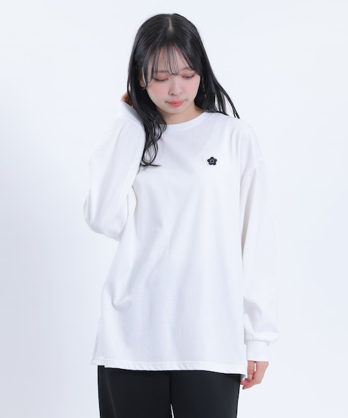 デイジーワッペンロング Tシャツ