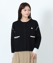ダブルフェイス カーディガン