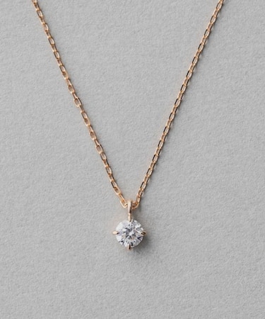 K18 ダイヤモンド 0.15ct ネックレス「ブライト」