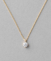 K18 ダイヤモンド 0.2ct ネックレス「ブライト」