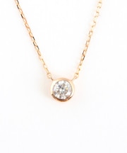 K18 ダイヤモンド 0.2ct ネックレス「ブライト」