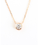 K18 ダイヤモンド 0.2ct ネックレス「ブライト」