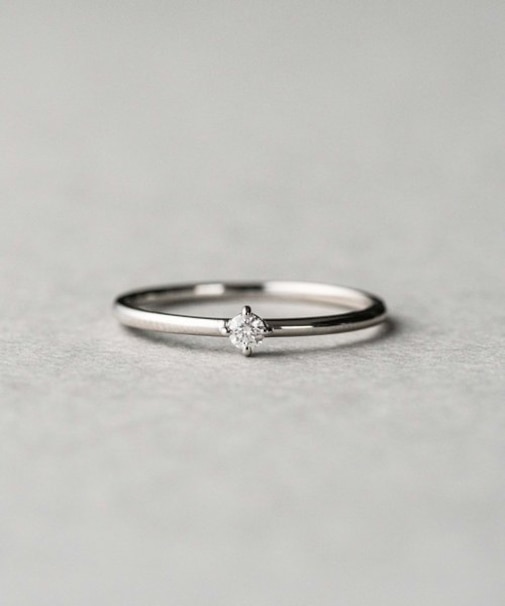 PT900 ダイヤモンド リング「ブライト」