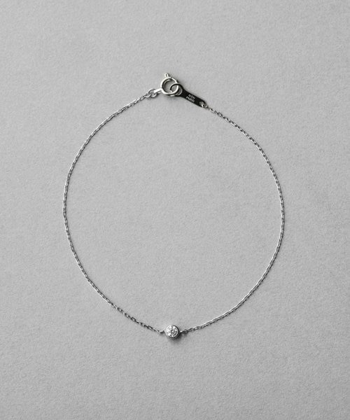 PT900/850 ダイヤモンド プラチナブレスレット　ブライト PT900/850 ダイヤモンド ブレスレット「ブライト」｜エテの通販｜&mall