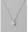 PT900/850 ダイヤモンド 0.2ct ネックレス「ブライト」
