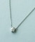 PT900/850 ダイヤモンド 0.15ct ネックレス「ブライト」