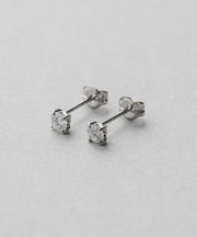 PT900 ダイヤモンド 0.2ct ピアス「ブライト」