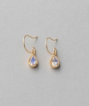ナチュラルストーン ドロップ ピアス