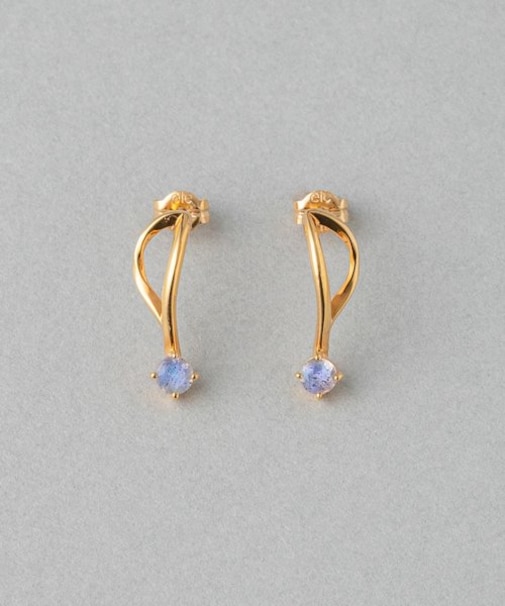 ナチュラルストーン ピアス
