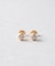 K18 ダイヤモンド 0.3ct ピアス「ブライト」