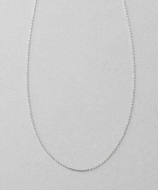 K10WG ミラーカットチェーン ネックレス