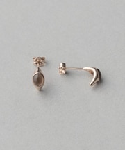 ナチュラルストーン ピアス