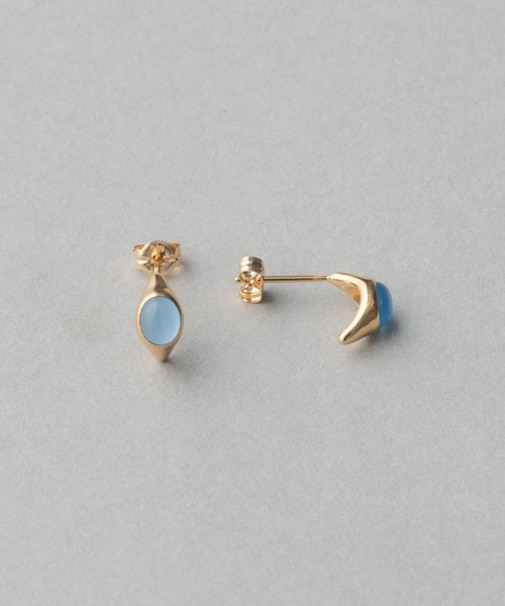 ナチュラルストーン ピアス