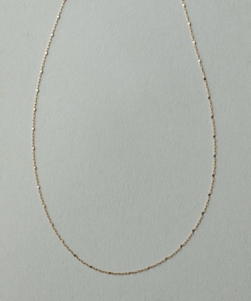 K10YG ペタルチェーン ネックレス