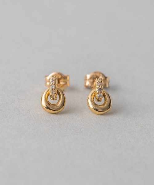 Ｋ１８ＹＧ♡ダイヤモンドピアス K18YGダイヤモンドピアス｜ピアス｜ベルシオラ 公式オンラインストア
