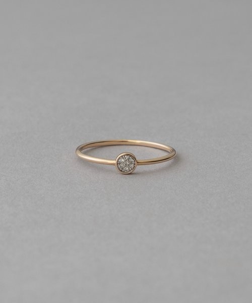 K10YGデイジー ペリドット/アメジスト リング｜エテの通販｜&mall