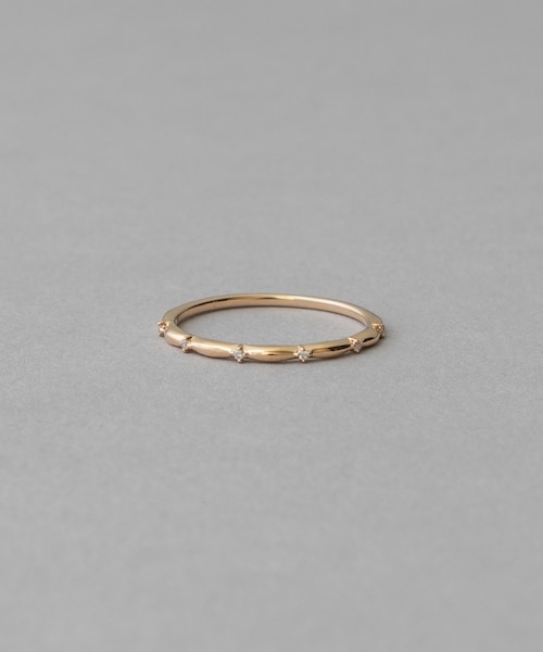 ete クレールスタッズカット7号 18K ete エテ リング 指輪 クレール K18YG スタッズカット 国内発送 (指輪