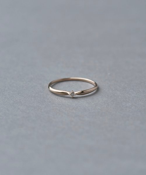 K10MPG レイヤード ピンクトルマリン リング｜エテの通販｜&mall