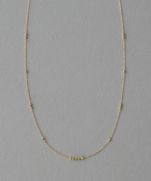 K10YG ペタルチェーン ネックレス｜エテの通販｜&mall（アンドモール