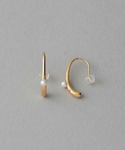 パール ライン ピアス