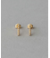 ビジュー バー ピアス